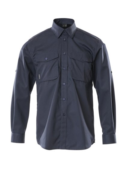 Košile Černá modrá (Velikost 49-50)