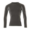Funkční triko s dlouhým rukávem Tmavě antracitová (Velikost XS)