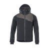Bunda outer shell – ADVANCED (Barva bílá/tmavě antracitová, Velikost bundy XS)