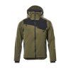 Bunda outer shell – ADVANCED (Barva bílá/tmavě antracitová, Velikost bundy XS)