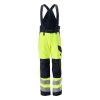 Zimní kalhoty Hi-vis žlutá/černo modrá (Velikost XL)
