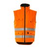 Zimní vesta Hi-vis oranžová (Velikost XS)