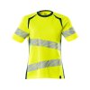 Triko Hi-vis žlutá/tmavě petrolejová (Velikost XS)