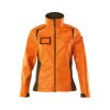 Softshell bunda Hi-vis oranžová/mechově zelená (Velikost XS)