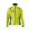 Softshell bunda Hi-vis žlutá/černá (Velikost XS)