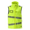 Softshell vesta Hi-vis žlutá (Velikost XS)