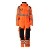 Zimní overal Hi-vis oranžová/černo modrá (Velikost XL)