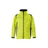 Softshell bunda pro děti Hi-vis žlutá/černá (Velikost 164)