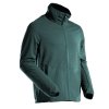 Mikrofleecová mikina na zip Lesní zelená (Velikost XS)