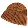 Pletená čepice Ořechově hnědá (Velikost ONE SIZE)