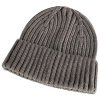 Pletená čepice Antracitově šedá (Velikost ONE SIZE)