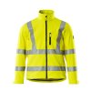 Softshell bunda Hi-vis žlutá (Velikost XL)