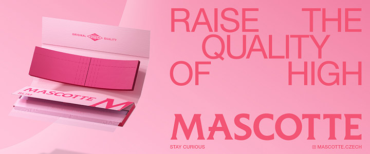 Mascotte papírky pink