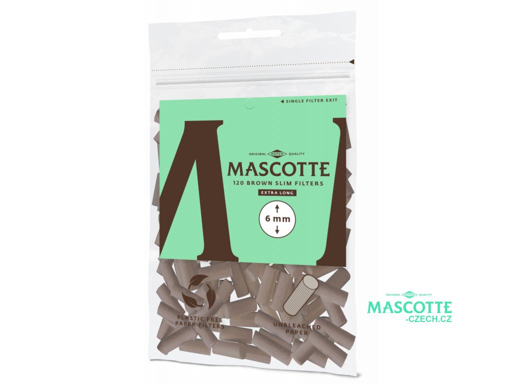 mascotte brown xl slim paper filter