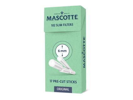 Mascotte Extra Slim Filters pre cut 6mm