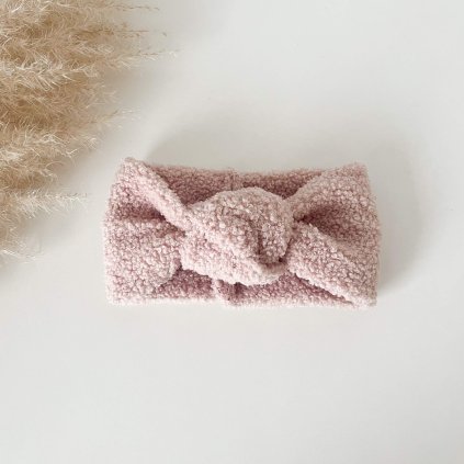 Teddy čelenka KNOT - ROSE