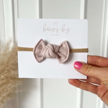 Čelenka pro miminko  - mini - PINK POWDER