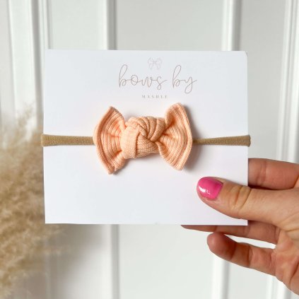 Čelenka pro miminko  - mini - PASTEL PEACH