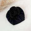 Dívčí turban s mašlí TEDDY BLACK