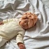 Dívčí turban s mašlí  - PASTEL PEACH