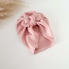 Dívčí turban s mašlí  - PINK