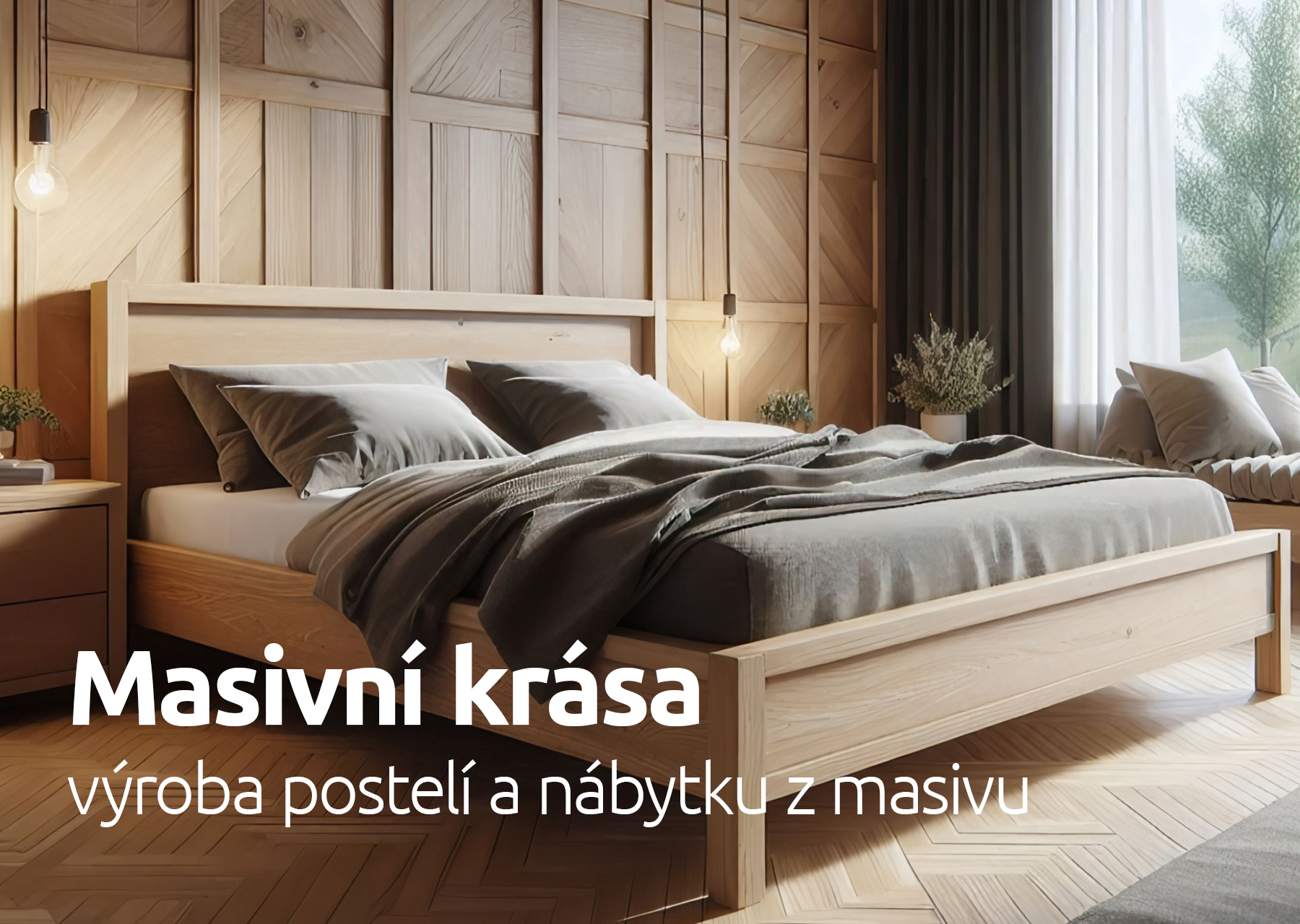 Masivní kráse, výroba nábytku z masivu