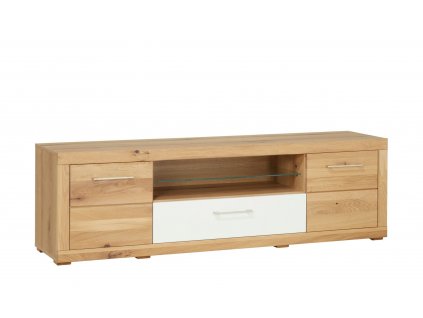 Tv stolek divoký dub masiv 171cm (18)