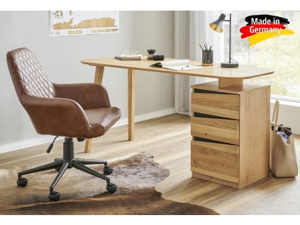 Manager pc počítačový, psací stůl berlin dub masiv berlin