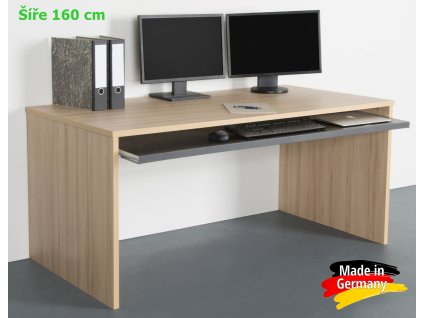 psací, pc počítačový stůl jádrový buk B2