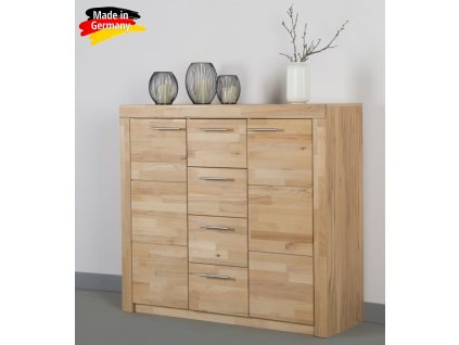 vysoká a široká komoda z masivu jádrový buk (4)