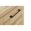přebalovací komoda z masivu dub černá (7)