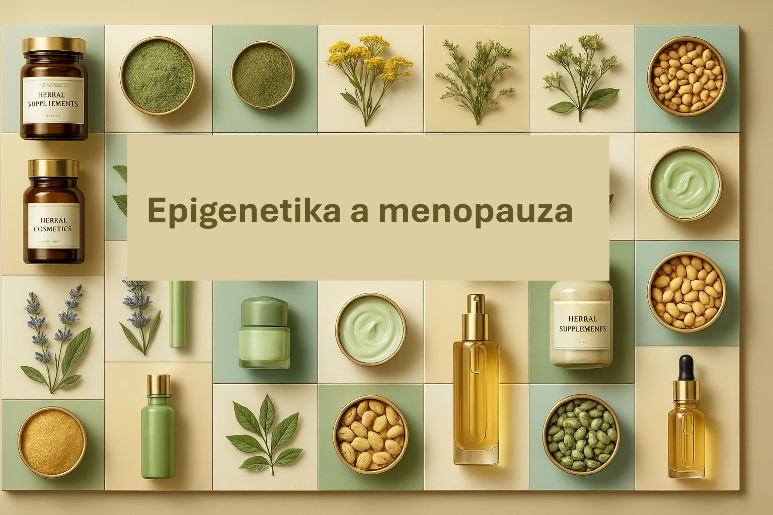 Epigenetika v péči o zdraví a pohodu žen  v (peri)menopauze