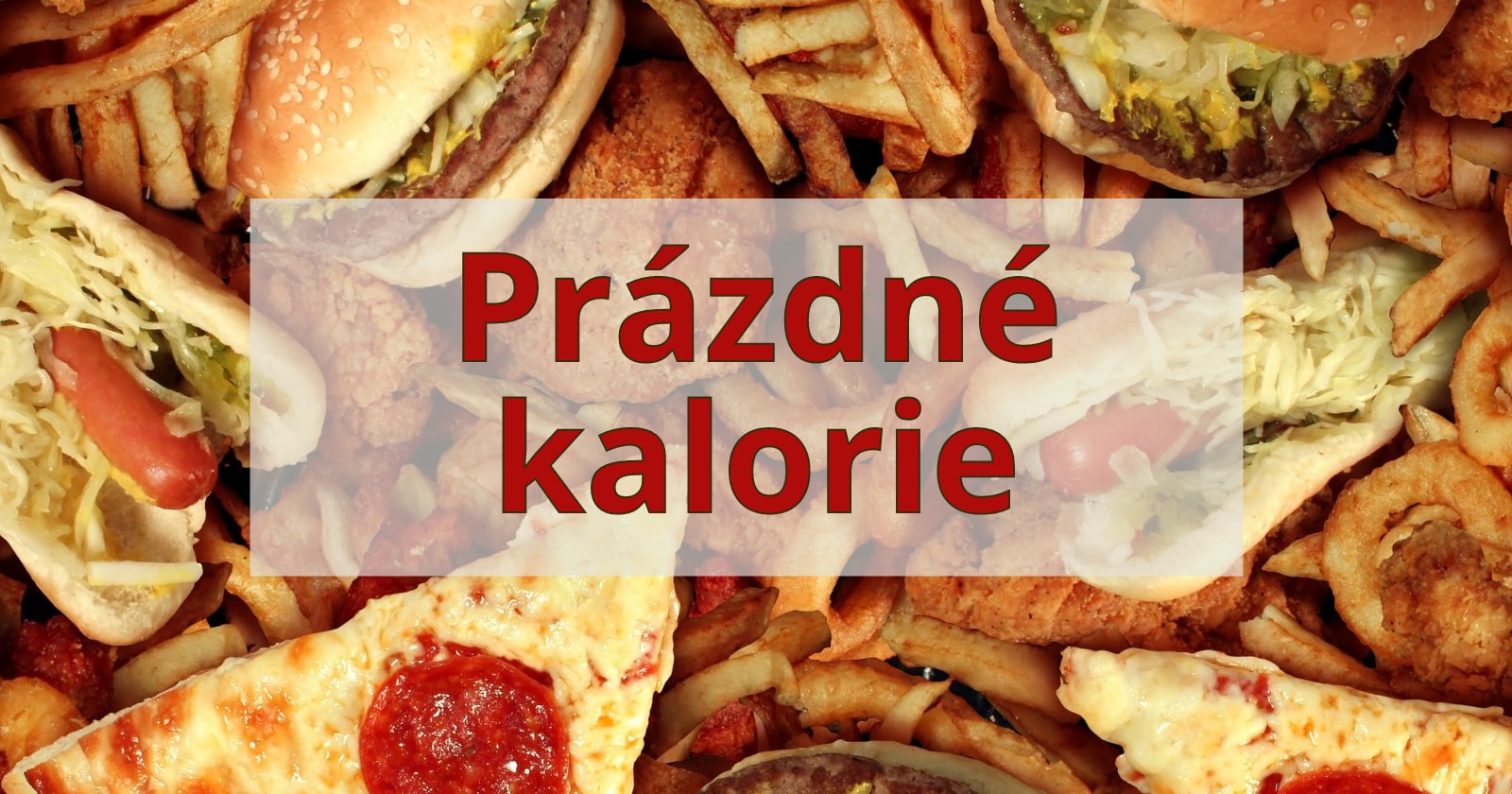 Prázdné kalorie: Co to je a jak se vyhnout jejich následkům