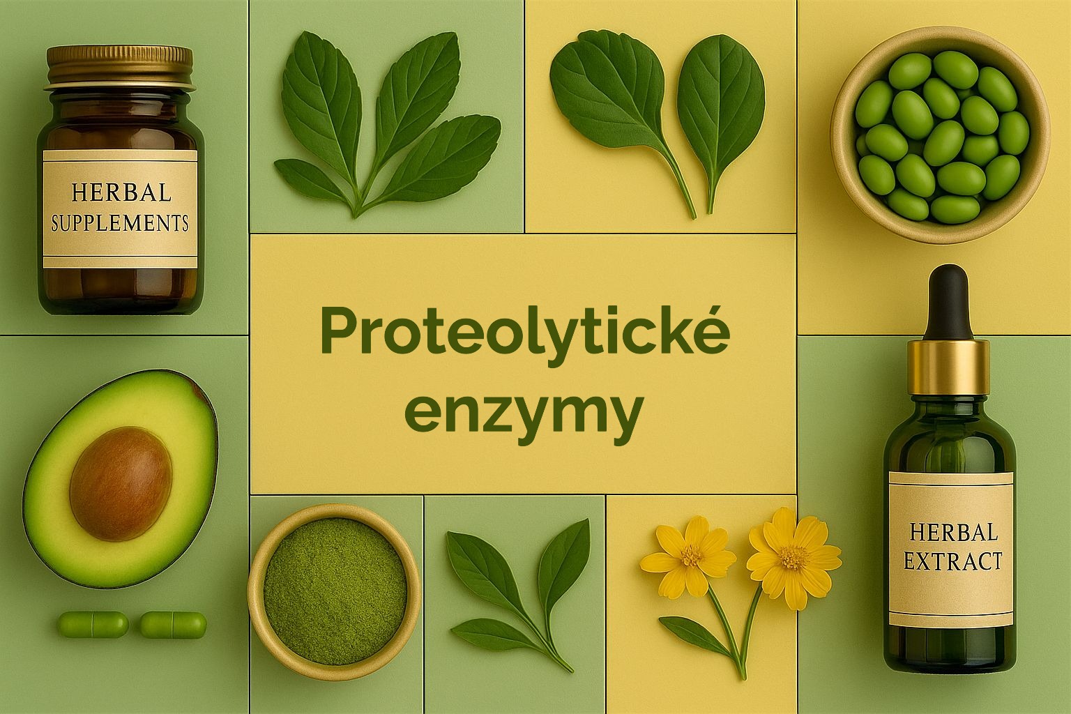 Proteolytické enzymy: Tajemství síly přírodních enzymatických doplňků