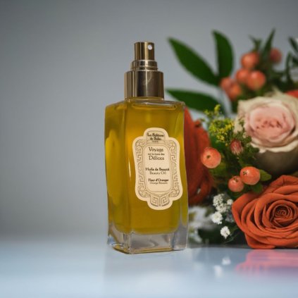 La Sultane de Saba Tělový olej Voyage Delices s vůní pomerančových květů La Sultane de Saba Paris 200 ml 1