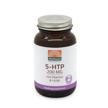 5-HTP s vitaminem B1 a B6 200 mg od Mattisson