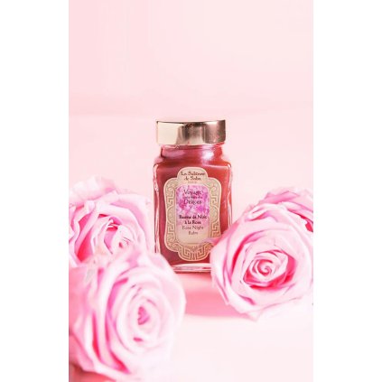 Pleťový ultra - výživný noční balzám Á la Rose - pro nevěsty, La Sultane de Saba, Paris, 100 ml (varianta bez papírového obalu)