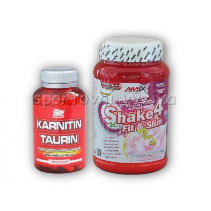 Karnitin Taurin 100cps +Shake 4 fit Slim