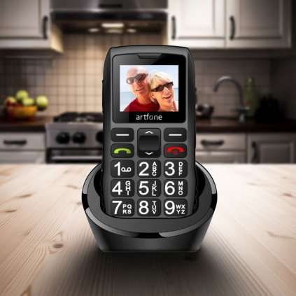 Zesílený mobilní telefon C1 pro nedoslýchavé a seniory menu v češtině Extra hlasitý 2