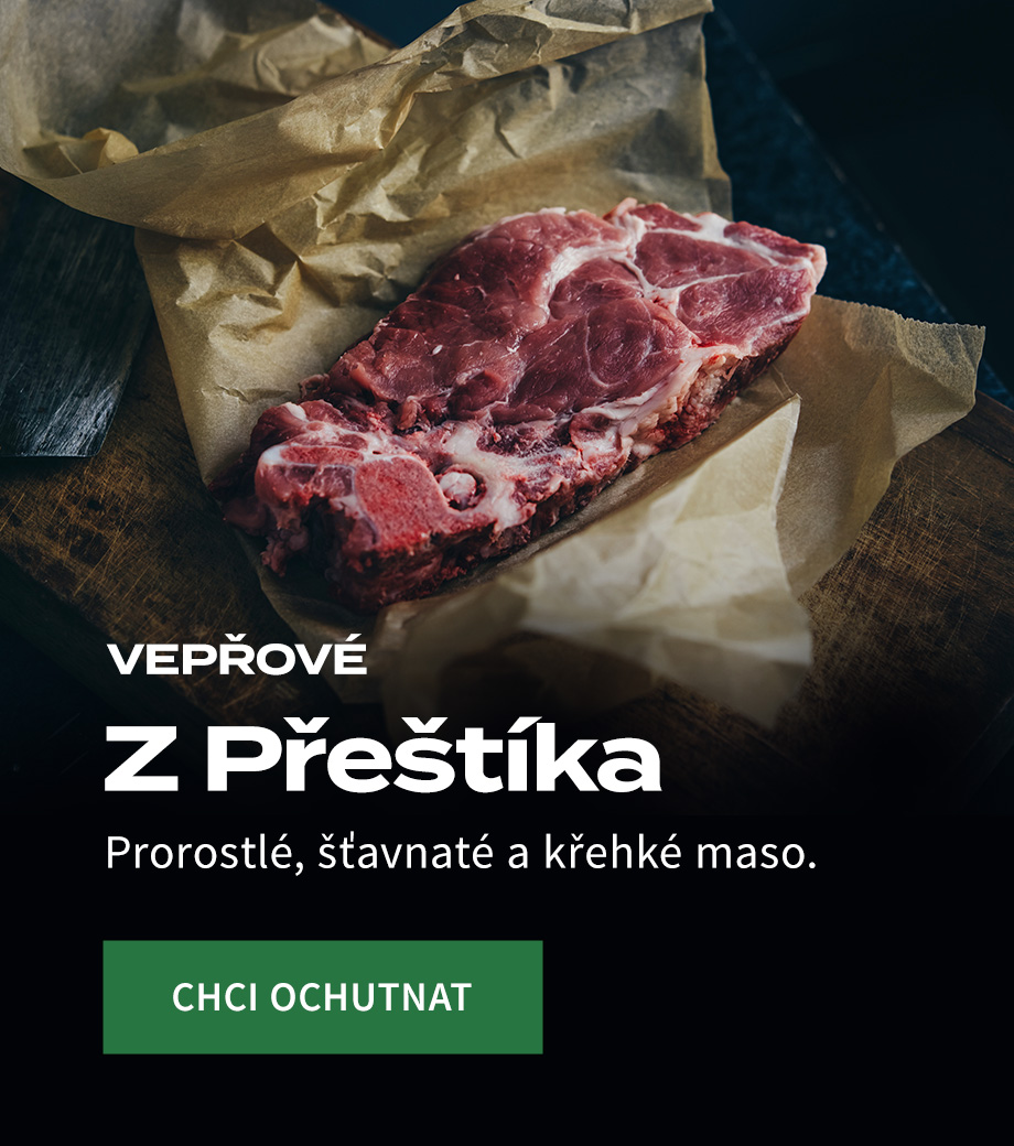 Vepřové maso z přeštíka
