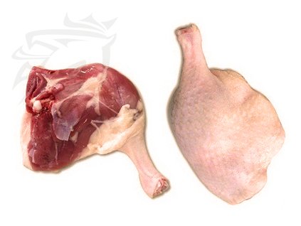 Kachní stehno (čtvrtky)