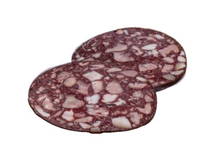 Tlačenka tmavá krájená