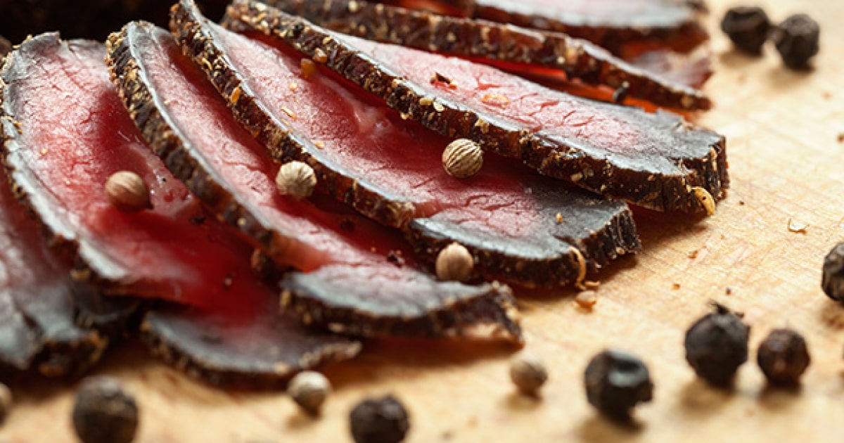 How to make quick biltong at home