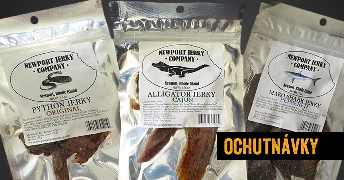 Sušené maso nemusí být jenom z hovězího: Co všechno se dá koupit na Internetu