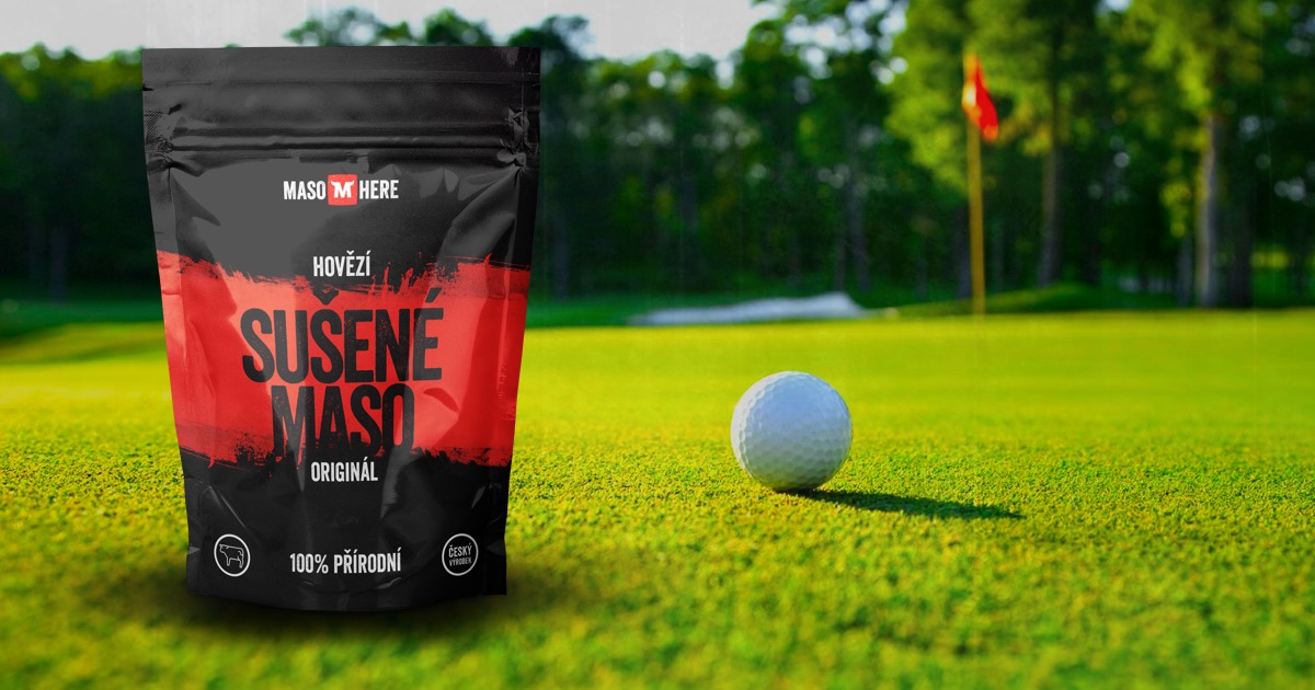 Hodí se sušené maso na golf?
