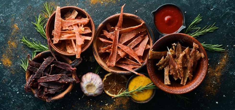 Druhy sušeného masa