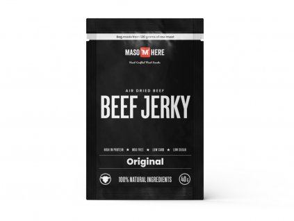 Beef Jerky Original Maso Here