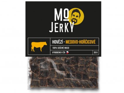 MO jerky - Hovězí Med & Hořčice 30g