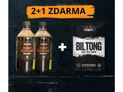 Tekutý kouř a biltong