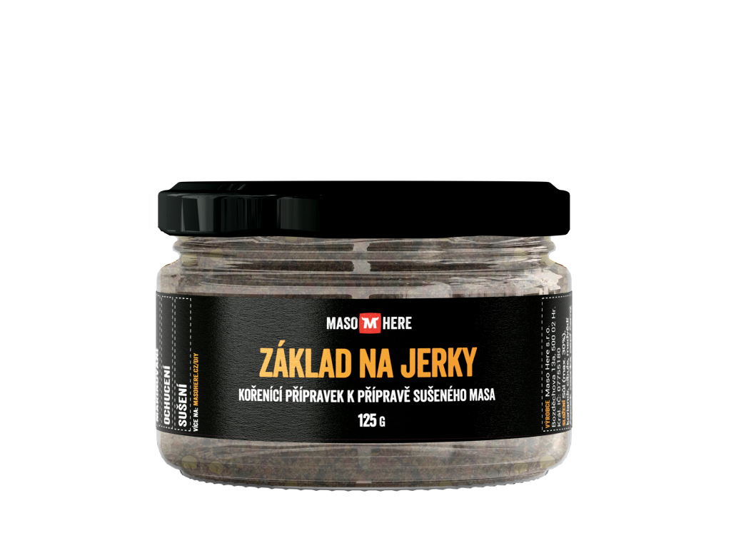 Levně Maso Here Kořenicí základ na jerky Balení: 125g